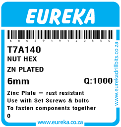 T7A140 - Hex Nut -T7A140_Label_T